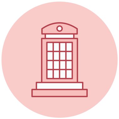 Modern yapı simgesinin vektör illüstrasyonu