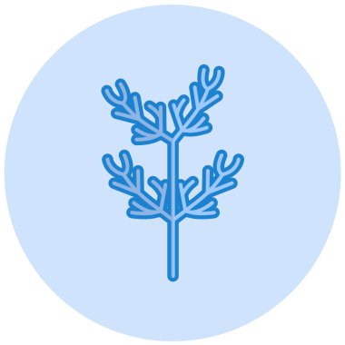 Ağaç. Web simgesi basit illüstrasyon