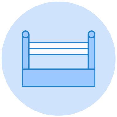 Yatağa. Web simgesi basit illüstrasyon