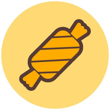 Dondurma ikonu. vektör illüstrasyonu