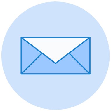 E- posta simgesi vektör illüstrasyonu