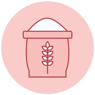 Gıda simgesinin vektör illüstrasyonu