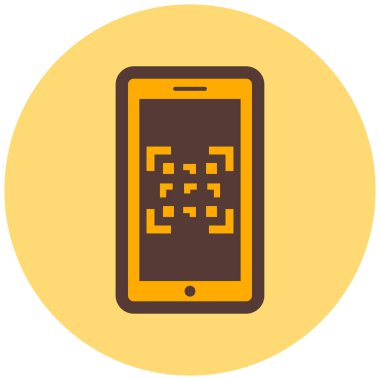 cep telefonu simgesi. akıllı telefon aygıtı vektör çizim sembolü.