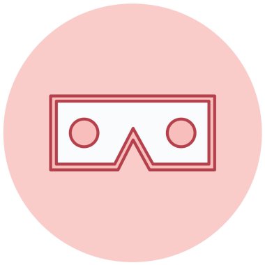 Seo ve teknoloji simgesinin vektör illüstrasyonu