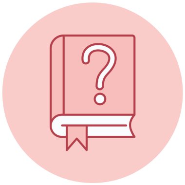 Kitap. Web simgesi basit illüstrasyon