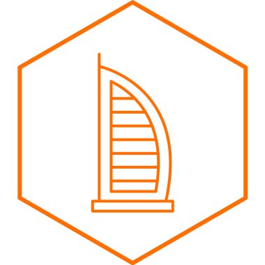 Yapı simgesinin vektör illüstrasyonu