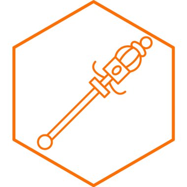 Modern oto tamir simgesinin vektör illüstrasyonu