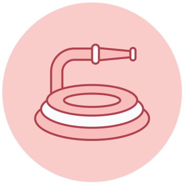 Su hortumu. Basit illüstrasyon