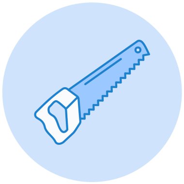 Gördüm. Web simgesi basit illüstrasyon