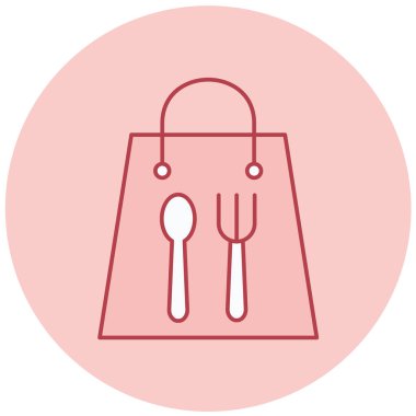 Alışveriş çantası. Basit tasarım