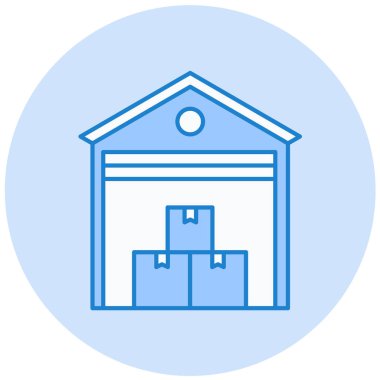 servis vektör simgesi modern basit illüstrasyon