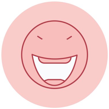 yüz simgesi, vektör illüstrasyonu