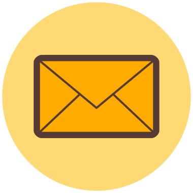 E- posta simgesi vektör illüstrasyonu