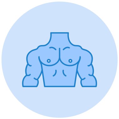 Vücut simge vektör çizim