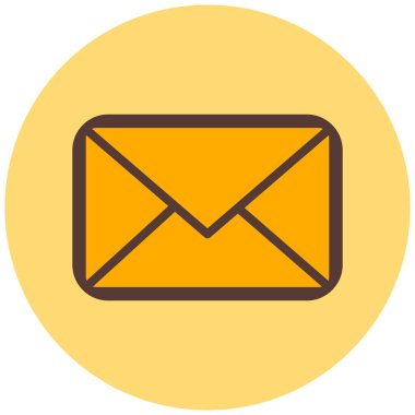 E- posta simgesi vektör illüstrasyonu