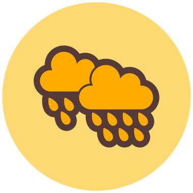 Bulut. Web simgesi basit tasarım