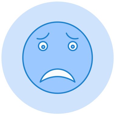 yüz simgesi, vektör illüstrasyonu