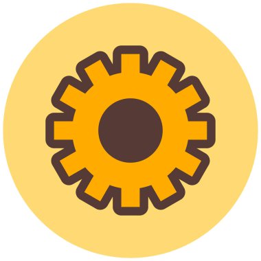 Ayarlama. Web simgesi basit illüstrasyon