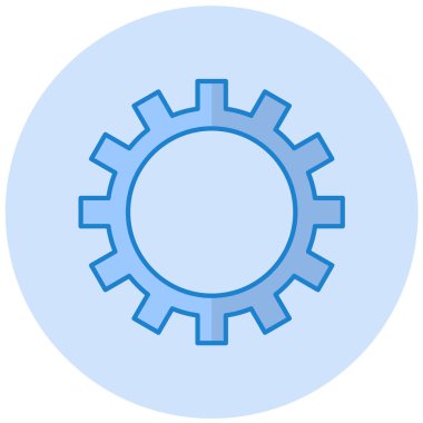 Teçhizat Web simgesi basit illüstrasyon