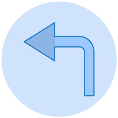 Ok. Web simgesi basit illüstrasyon