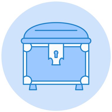 Mobilya. Web simgesi basit tasarım