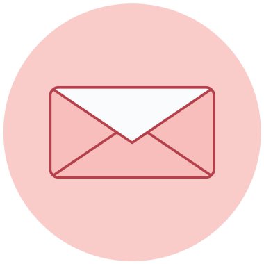 E- posta simgesi vektör illüstrasyonu