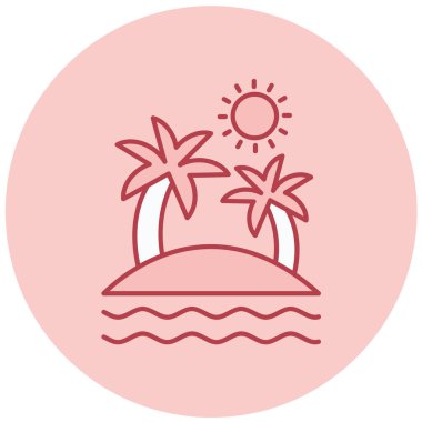 Kumsal. Web simgesi basit illüstrasyon