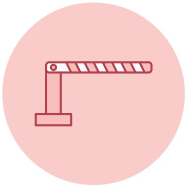 Yol. Web simgesi basit illüstrasyon