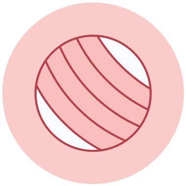 Top. Web simgesi basit illüstrasyon