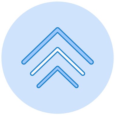 projeniz için yukarı ok simgesi