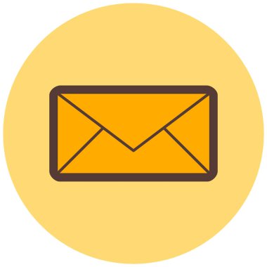 E- posta simgesi vektör illüstrasyonu