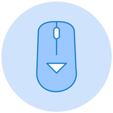 Fare. Web simgesi basit illüstrasyon