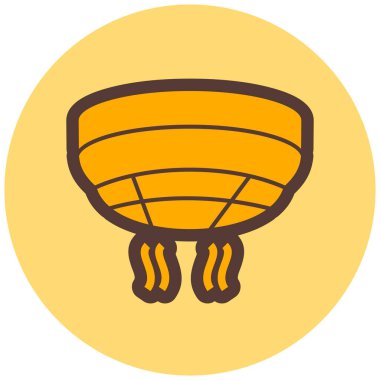 Herhangi bir tasarım için basit düz bir simge