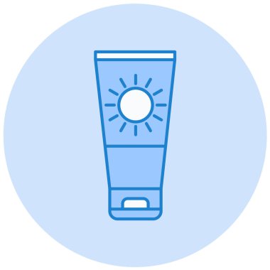 Güneş Simgesi Vektör illüstrasyonu