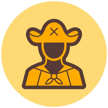 Bir polis memurunun vektör çizimi