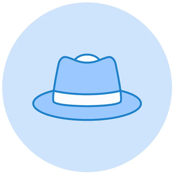 帽子だ Webアイコンシンプルなイラスト — ストックベクタ