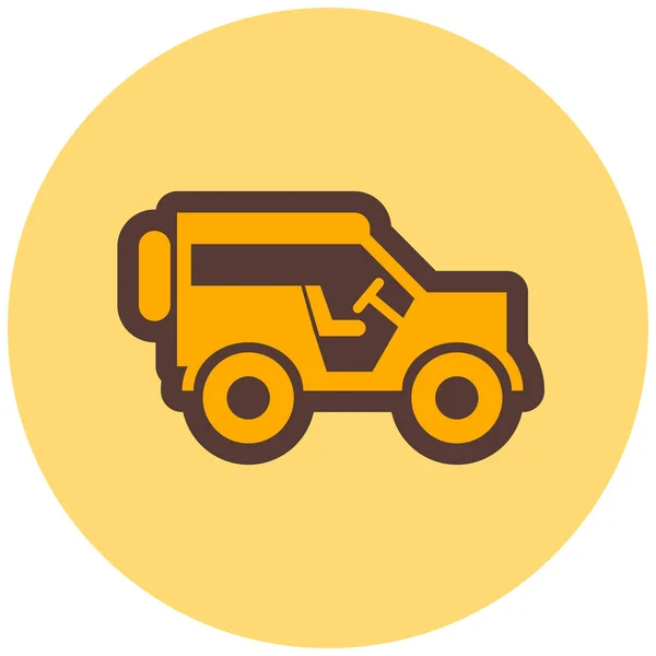 Truck Web Icon Simple Illustration — Stock Vector