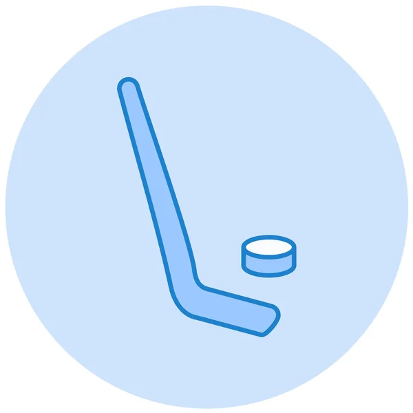 Хокей Значок Векторні Ілюстрації — стоковий вектор