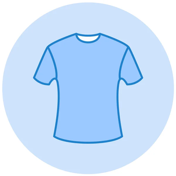 Shirt Web Icon Vektor Illustration — Stockvektor