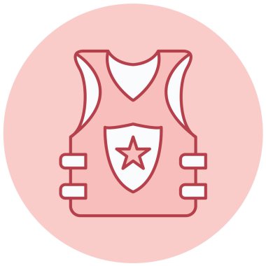 Tişört. Web simgesi basit illüstrasyon