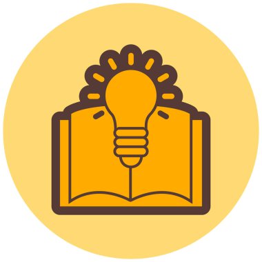 kitap simgesi, vektör illüstrasyonu basit tasarım