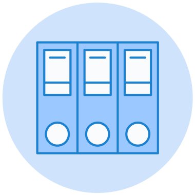 arşiv vektörü simgesi modern basit illüstrasyon