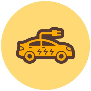 - Araba. Web simgesi basit illüstrasyon