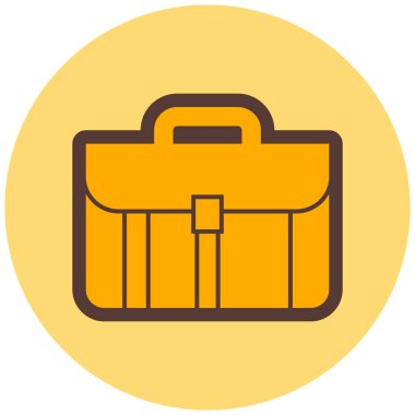 evrak çantası ikonu vektör illüstrasyonu