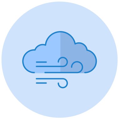 Bulut. Web simgesi basit tasarım