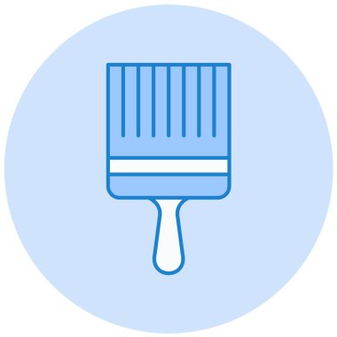 fırça modern simge vektör illüstrasyonu