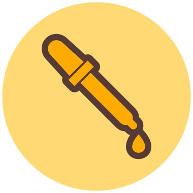 Damlatıcı vektör simgesi modern illüstrasyon