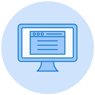 Düz vektör simgesi kodlanıyor