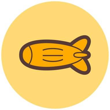 Balık. Web simgesi basit illüstrasyon