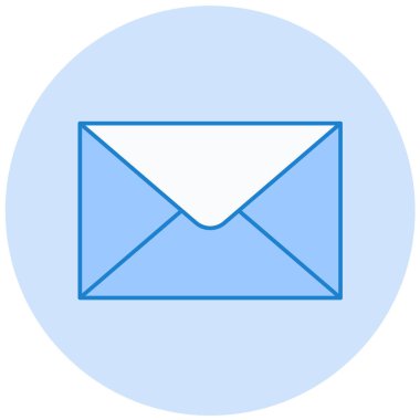 Zarf modern simge vektör illüstrasyonuName